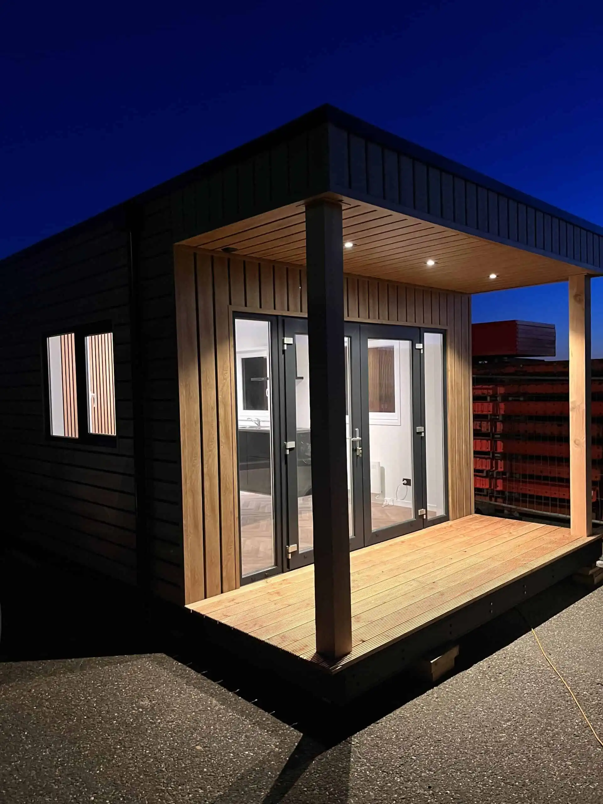 Prefab Chalet Met Luxe Faciliteiten